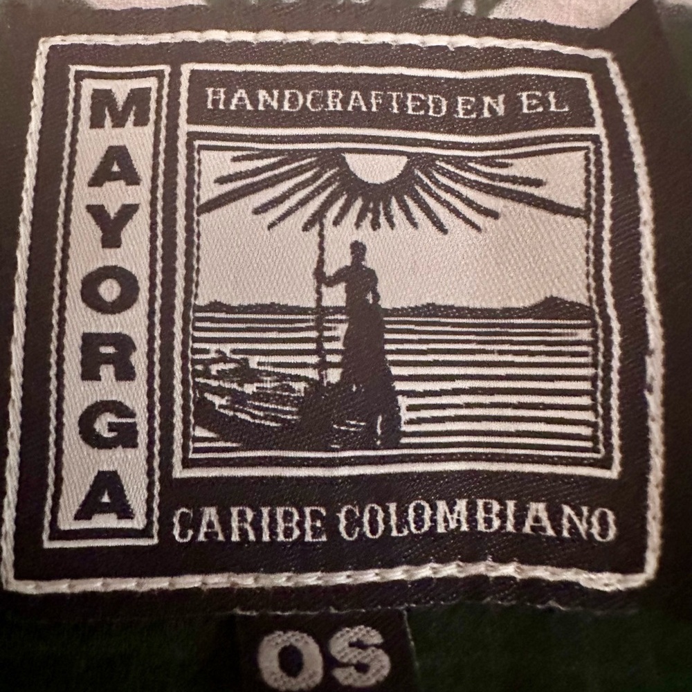Mayorga Maroon Beach Sarong, Size OS - Picture 4 of 4